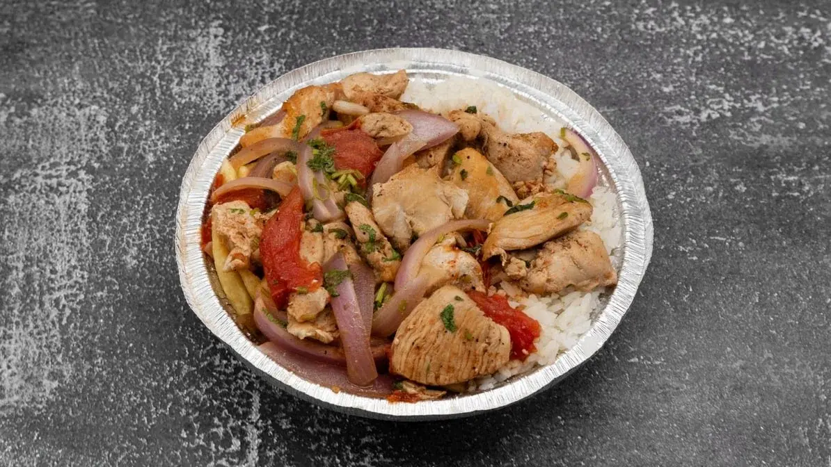 Peruvian ceviche plate